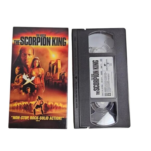 Y2K The Rock The Scorpion King VHS - Picture 2 of 3